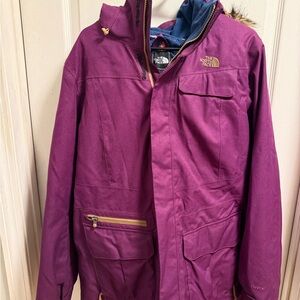 The North Face Magenta Outdoor Jacket